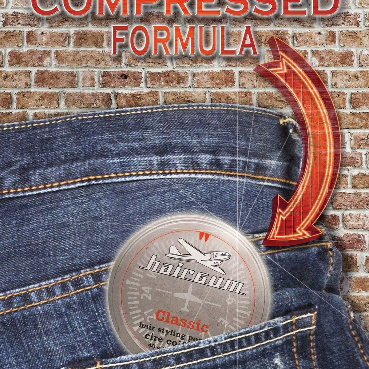 Mjukt vax för stadga Hairgum Classic 40 g - 7