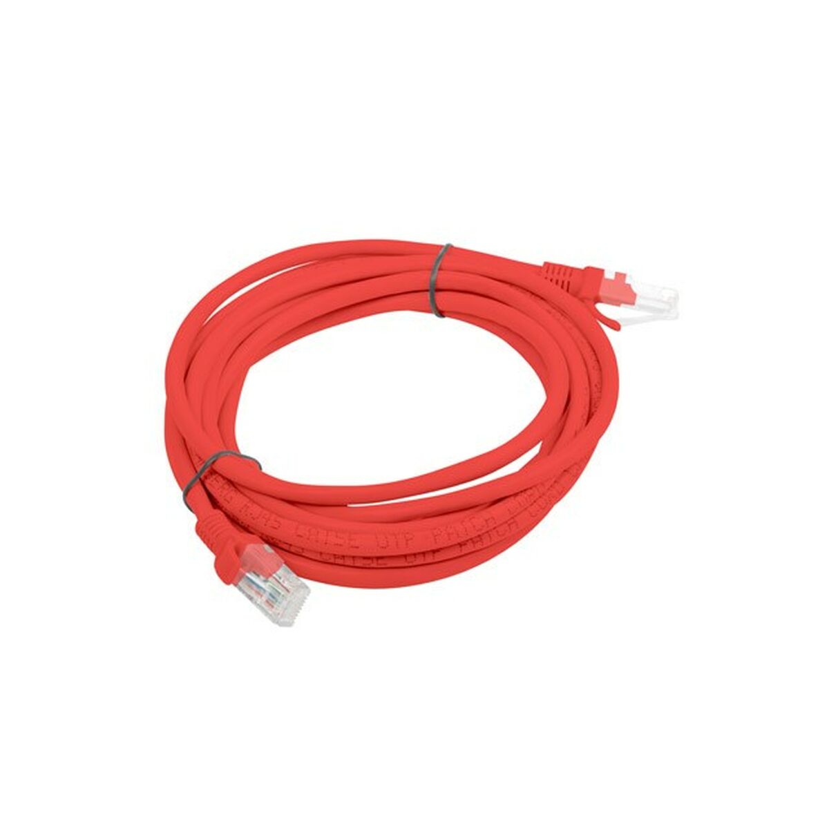 Nätkabel UTP Styv Kategori 5e Lanberg PCU5-20CC-0300-R Röd 3 m - 2