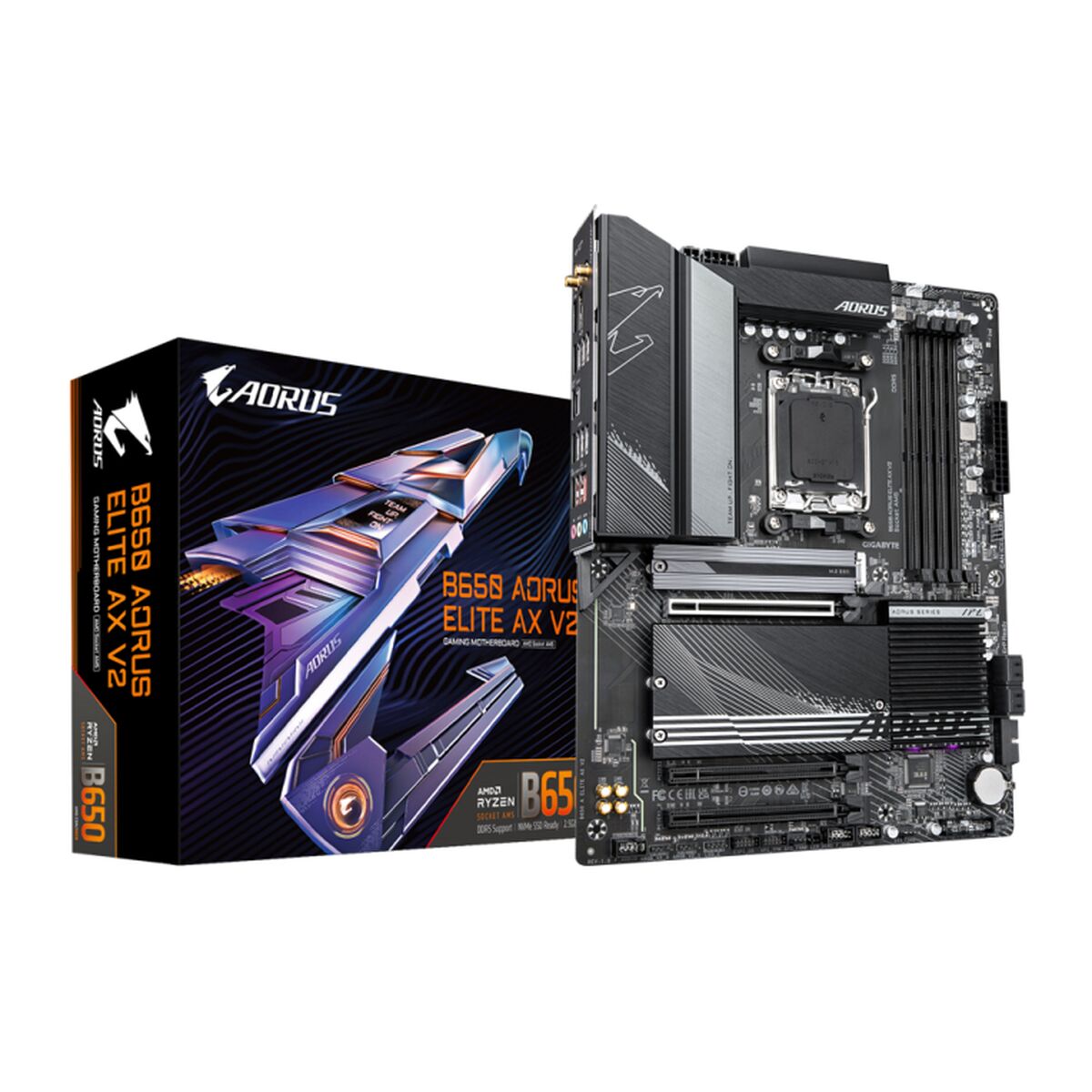 Moderkort Gigabyte B650 A ELITE AX V2 G10 AMD B650 AMD AM5