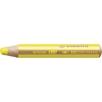 Färgpennor Stabilo Woody 3 in 1 3 i 1 Multicolour