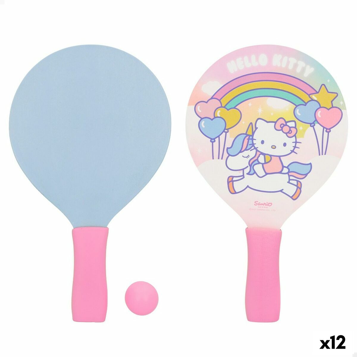 Strandspadar med boll Hello Kitty Trä (12 antal) - 3