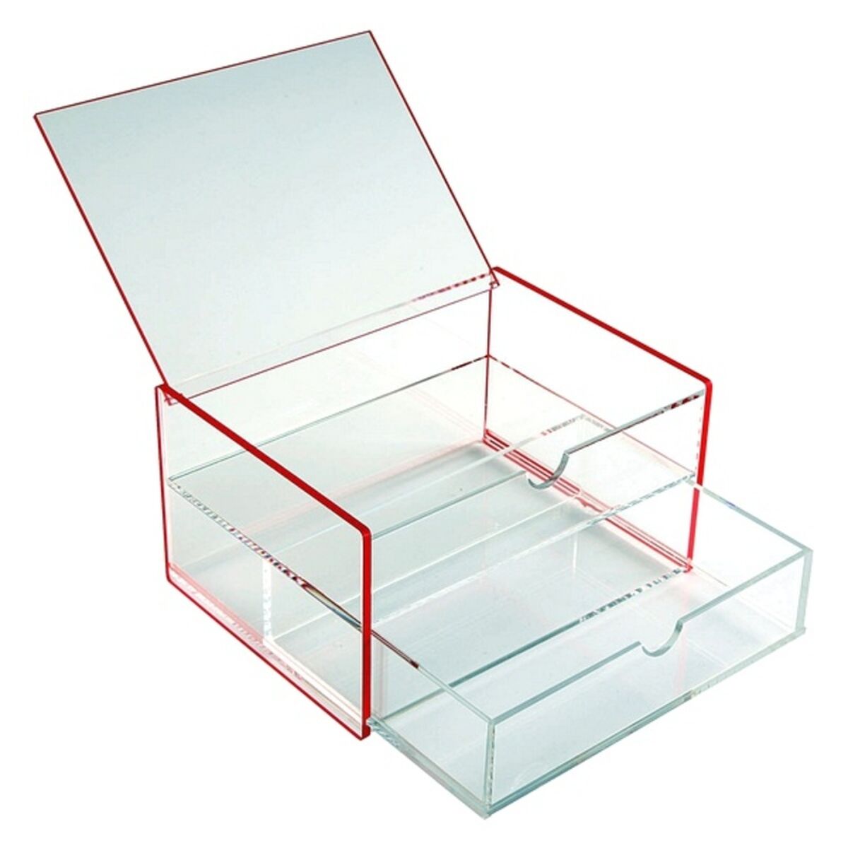 Ask med fack polypropen (13 x 9,2 x 17,1 cm) - 8