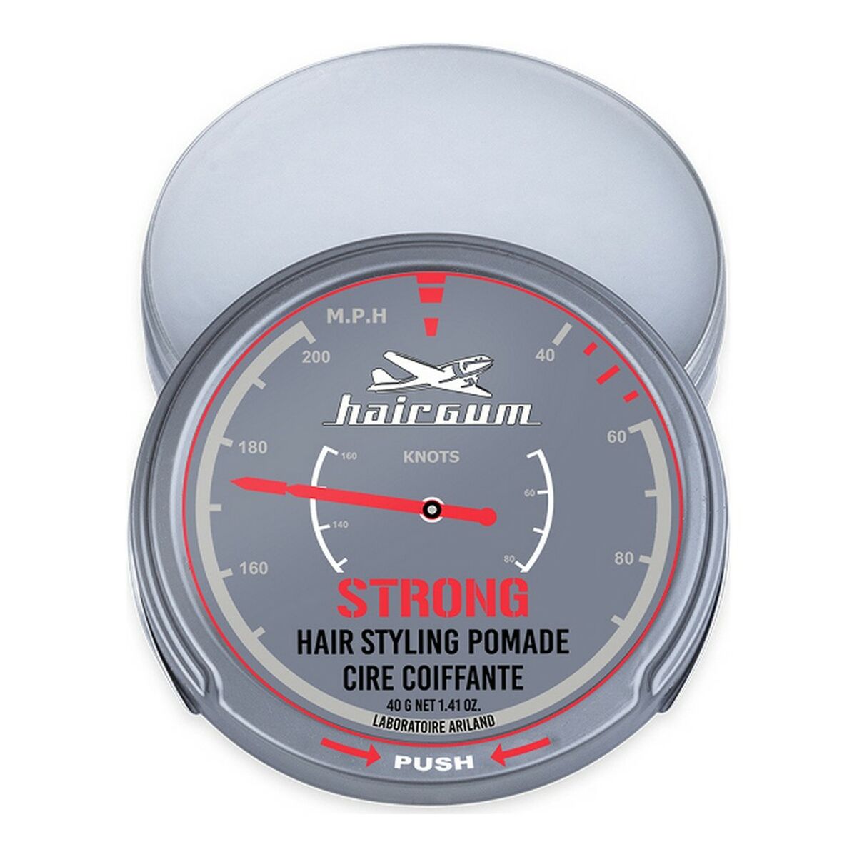 Fast vax för stadga Hairgum Strong 40 g Pomada - 2