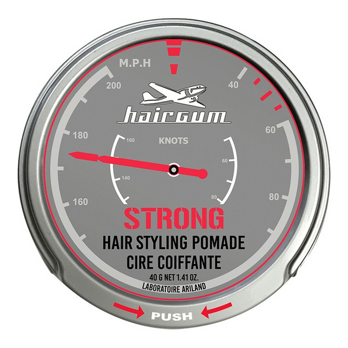 Fast vax för stadga Hairgum Strong 40 g Pomada - 3