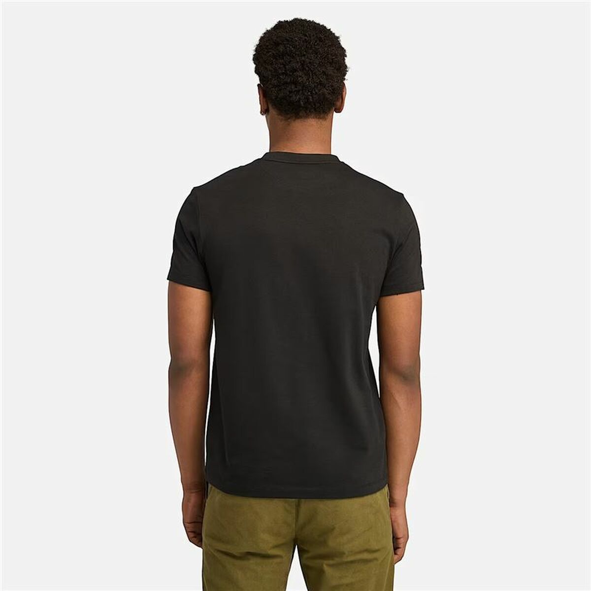 T-shirt med kortärm Herr Timberland Dunstan River Svart - 3