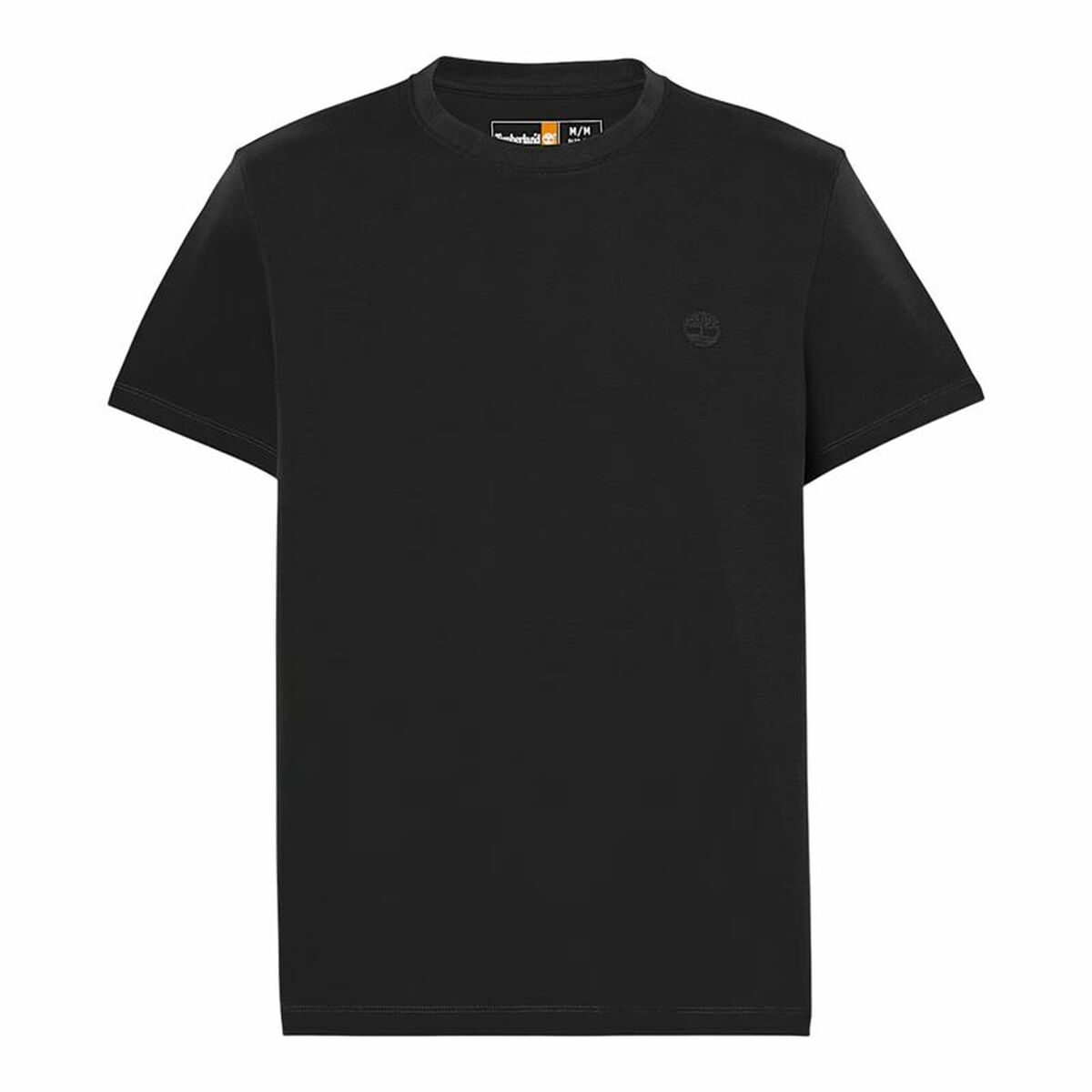 T-shirt med kortärm Herr Timberland Dunstan River Svart