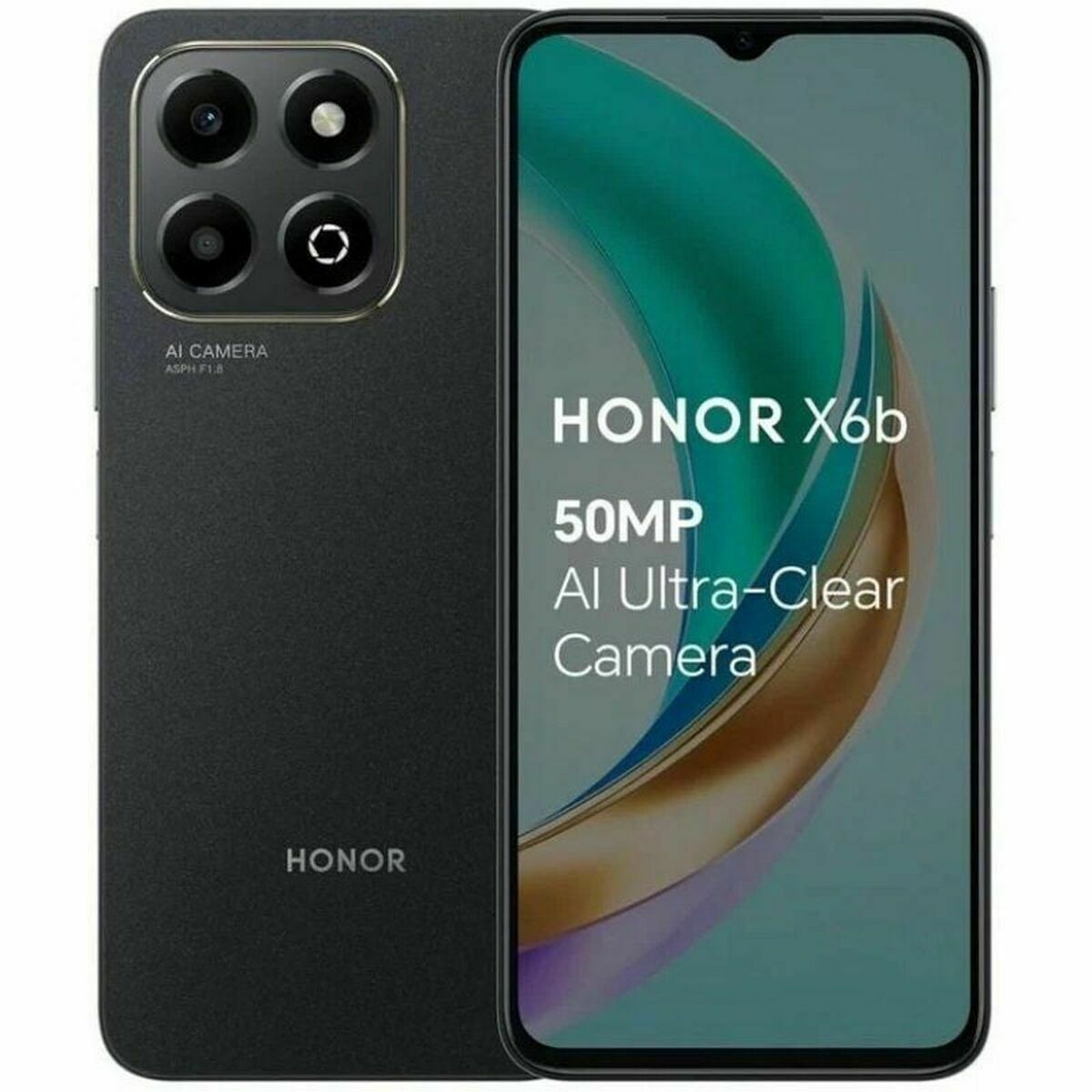 Smartphone Honor 5109BGFX 6,56" MediaTek Helio G85 8 GB RAM 4 GB RAM 128 GB Svart