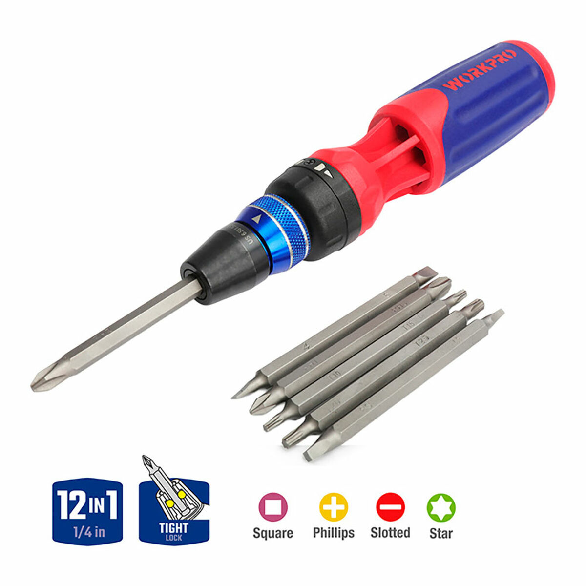 Hylsnyckel Workpro