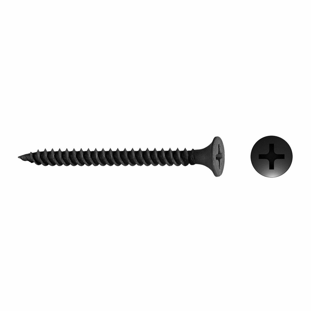 Låda med skruvar CELO 3,5 x 55 mm Fosfat (500 antal) - 2
