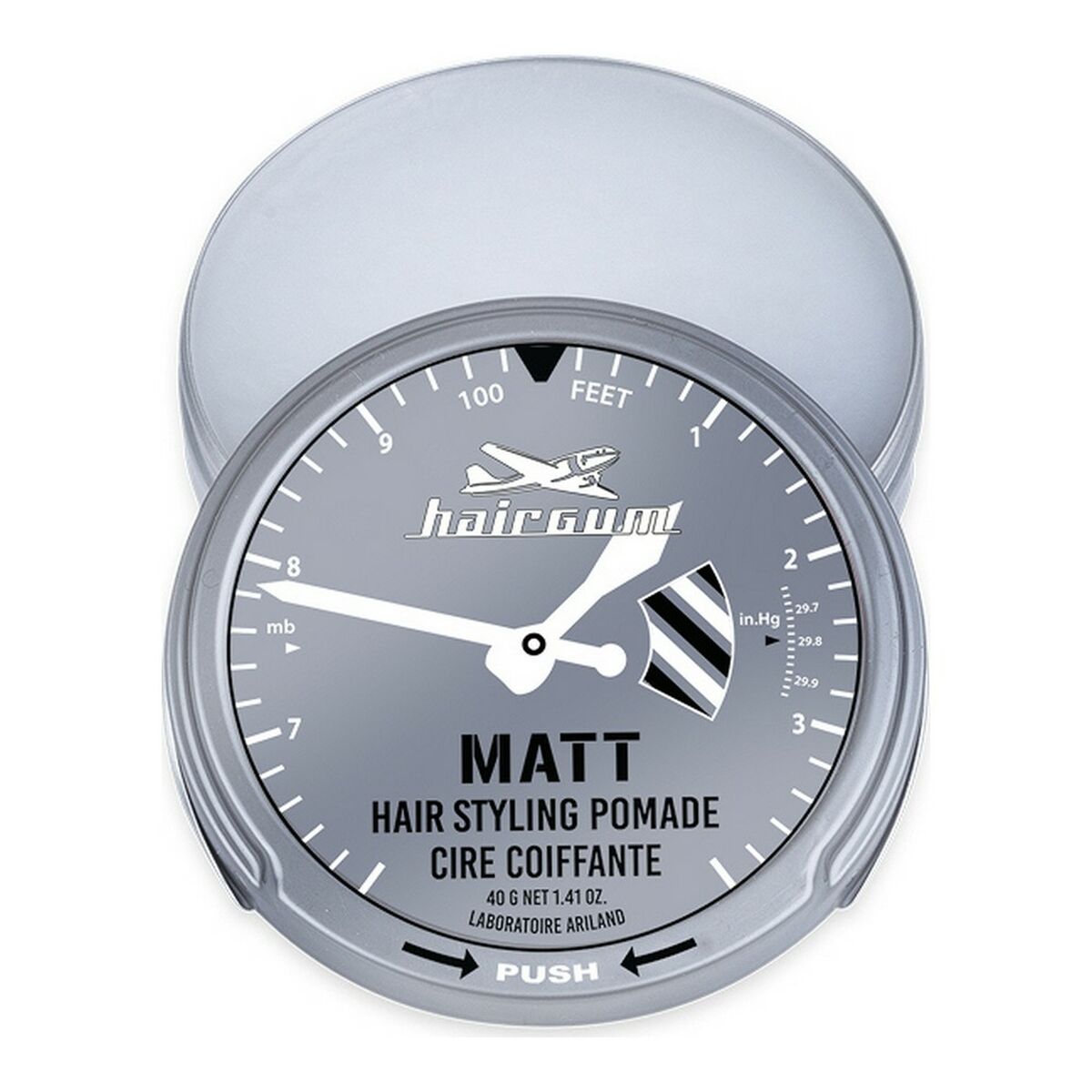 Mjukt vax för stadga Hairgum Matt 40 g - 2