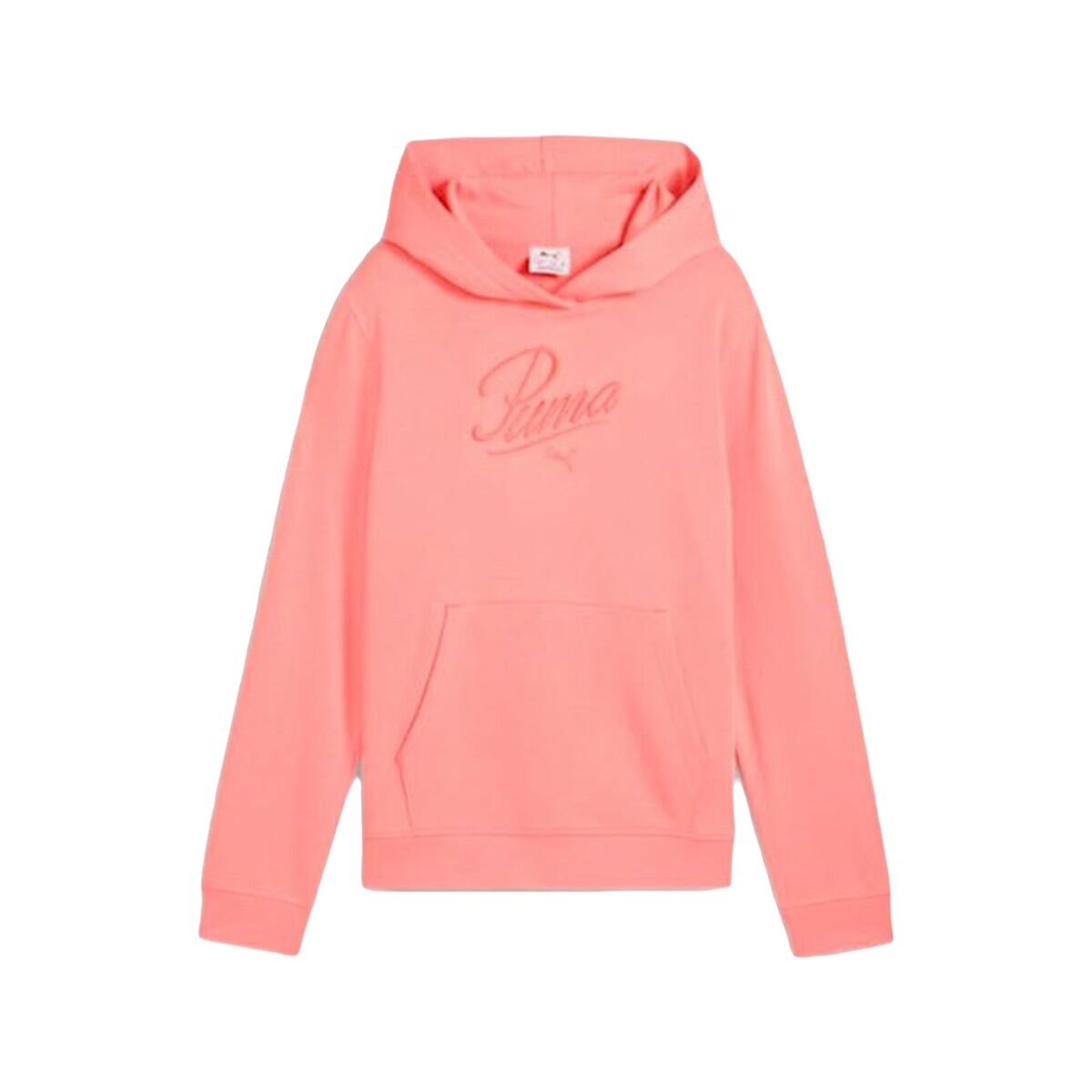 Luvtröja, Flickor Puma Puma Essentials Script Rosa Korall