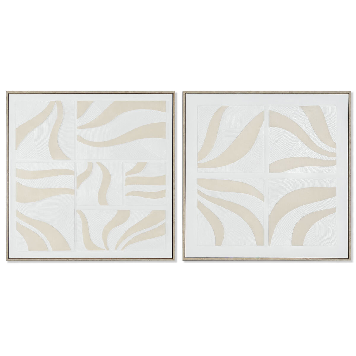Kanvas Home ESPRIT polystyren Kanvas 83 x 4,5 x 83 cm