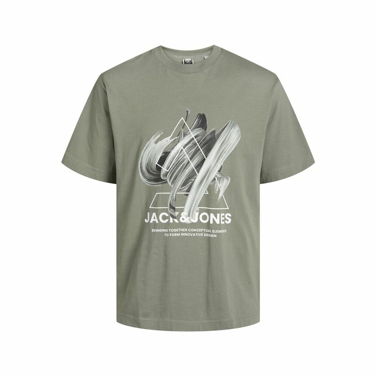 T-shirt med kortärm Barn Jack & Jones Jcotint Tee Ss Persimon