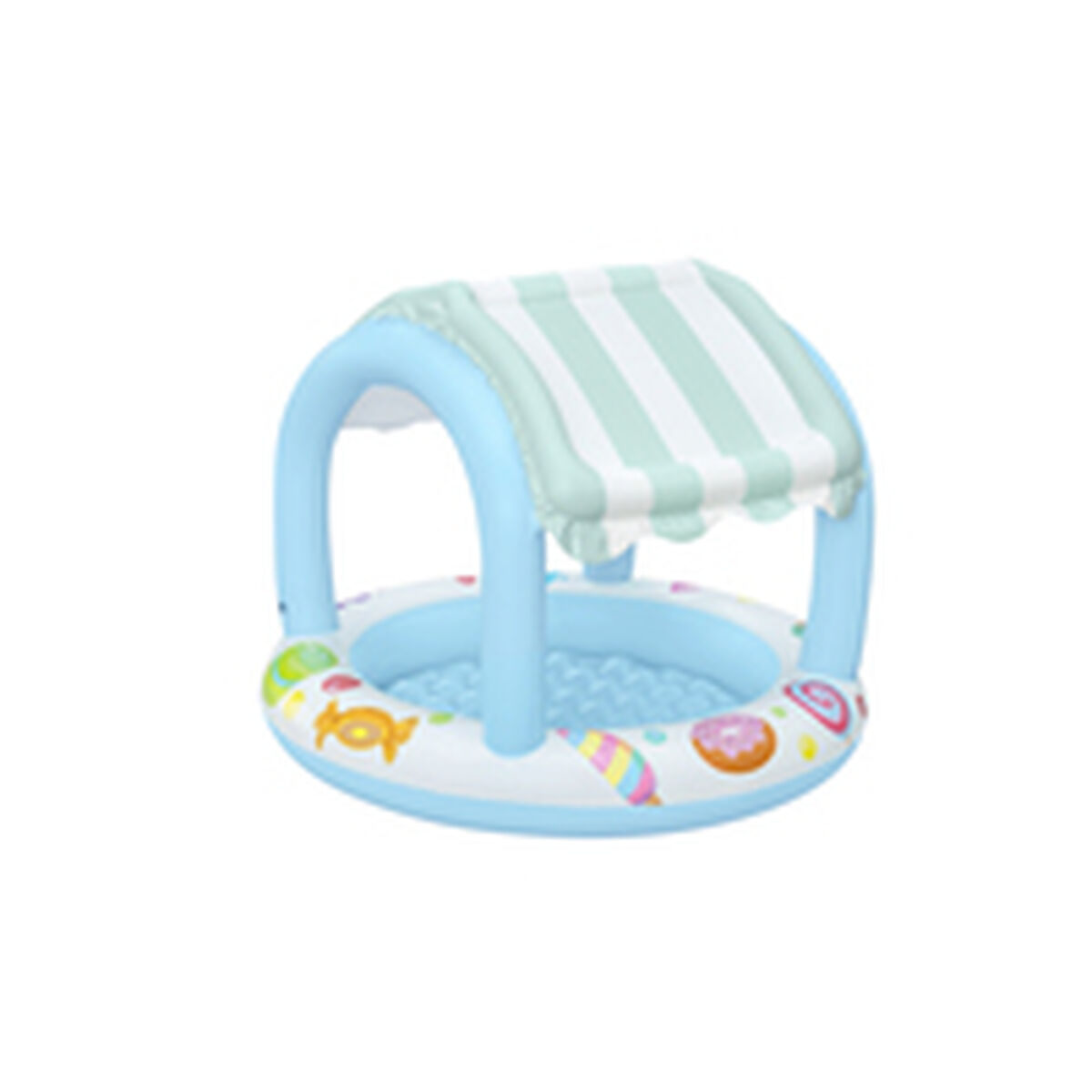 Bestway Uppblåsbar Barnpool Glasskiosk Ring 104x84 cm +2 År Trädgård 52638 - 8