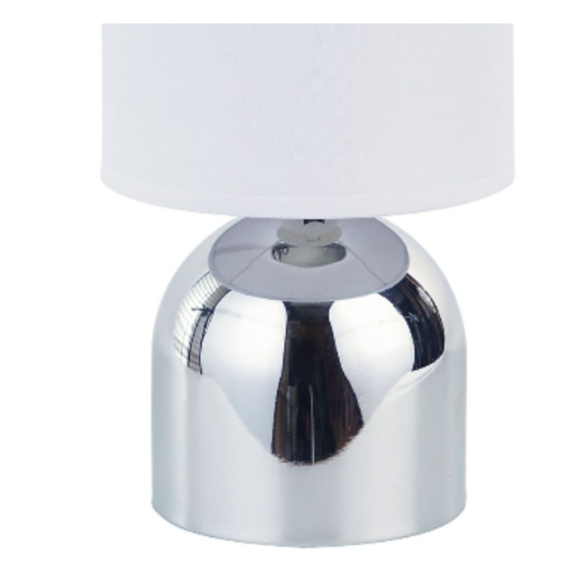 Bordslampa Versa Silvrig Metall 14 x 25 x 14 cm - 2