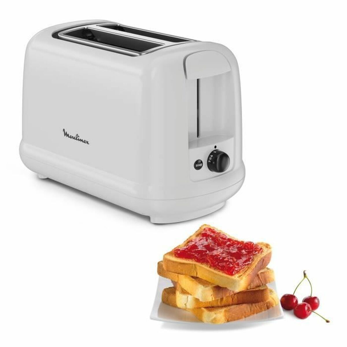 Brödrost Moulinex 850 W 2 stycken