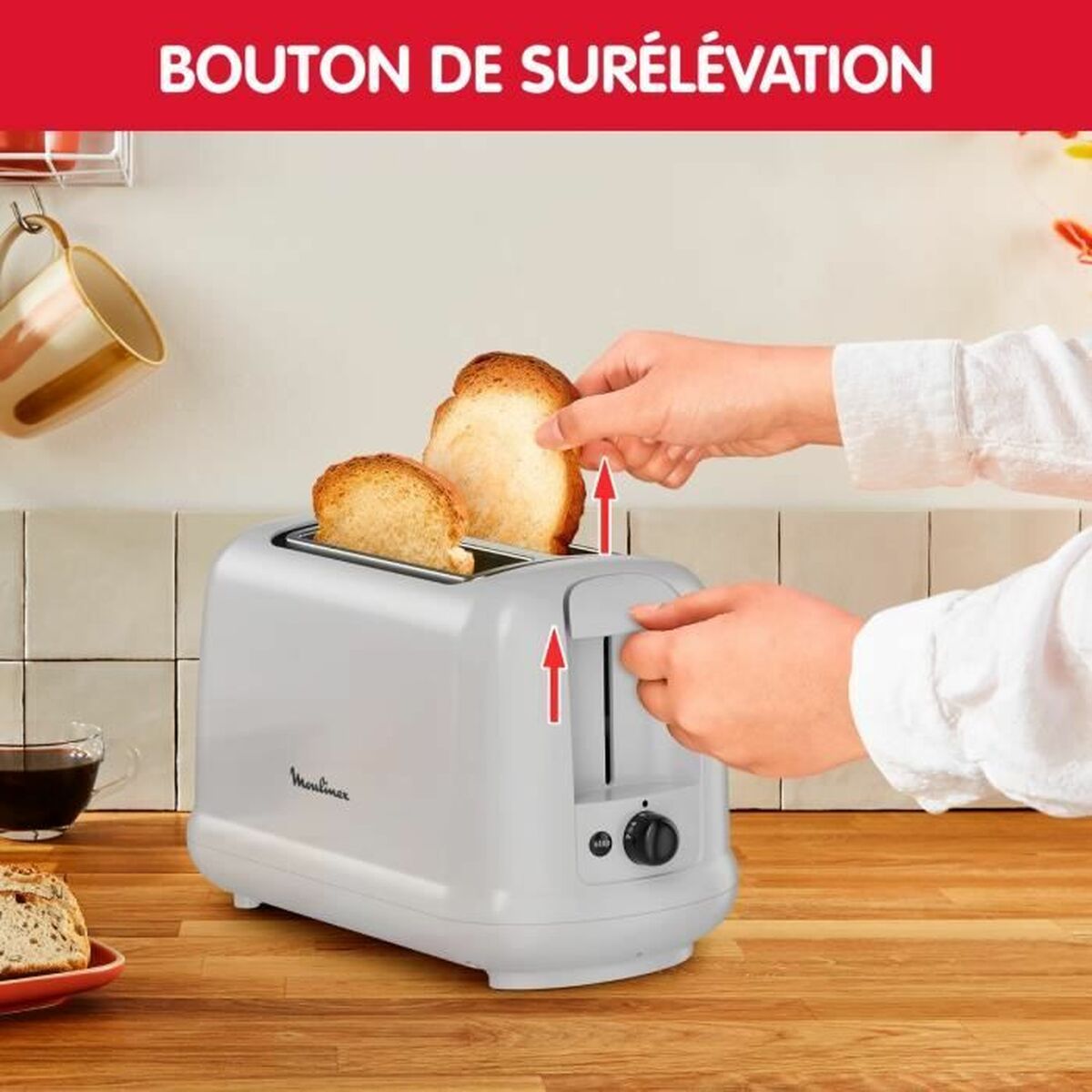 Brödrost Moulinex 850 W 2 stycken - 4