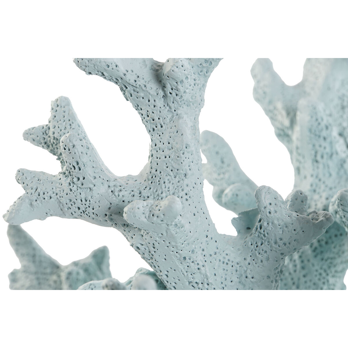 Prydnadsfigur Home ESPRIT Blå Vit Korall Medelhavs 21,5 x 18 x 21,5 cm - 4