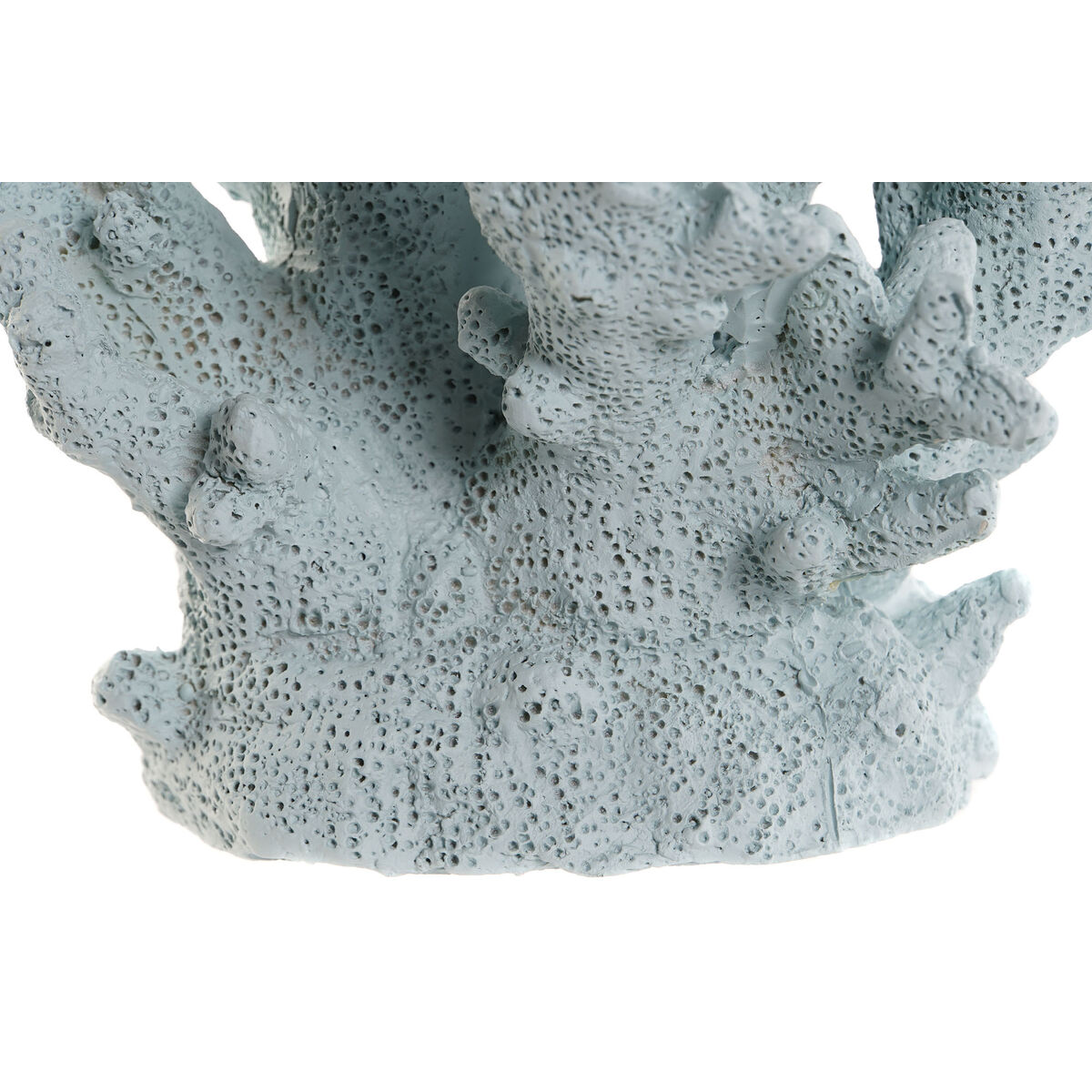 Prydnadsfigur Home ESPRIT Blå Vit Korall Medelhavs 21,5 x 18 x 21,5 cm - 3