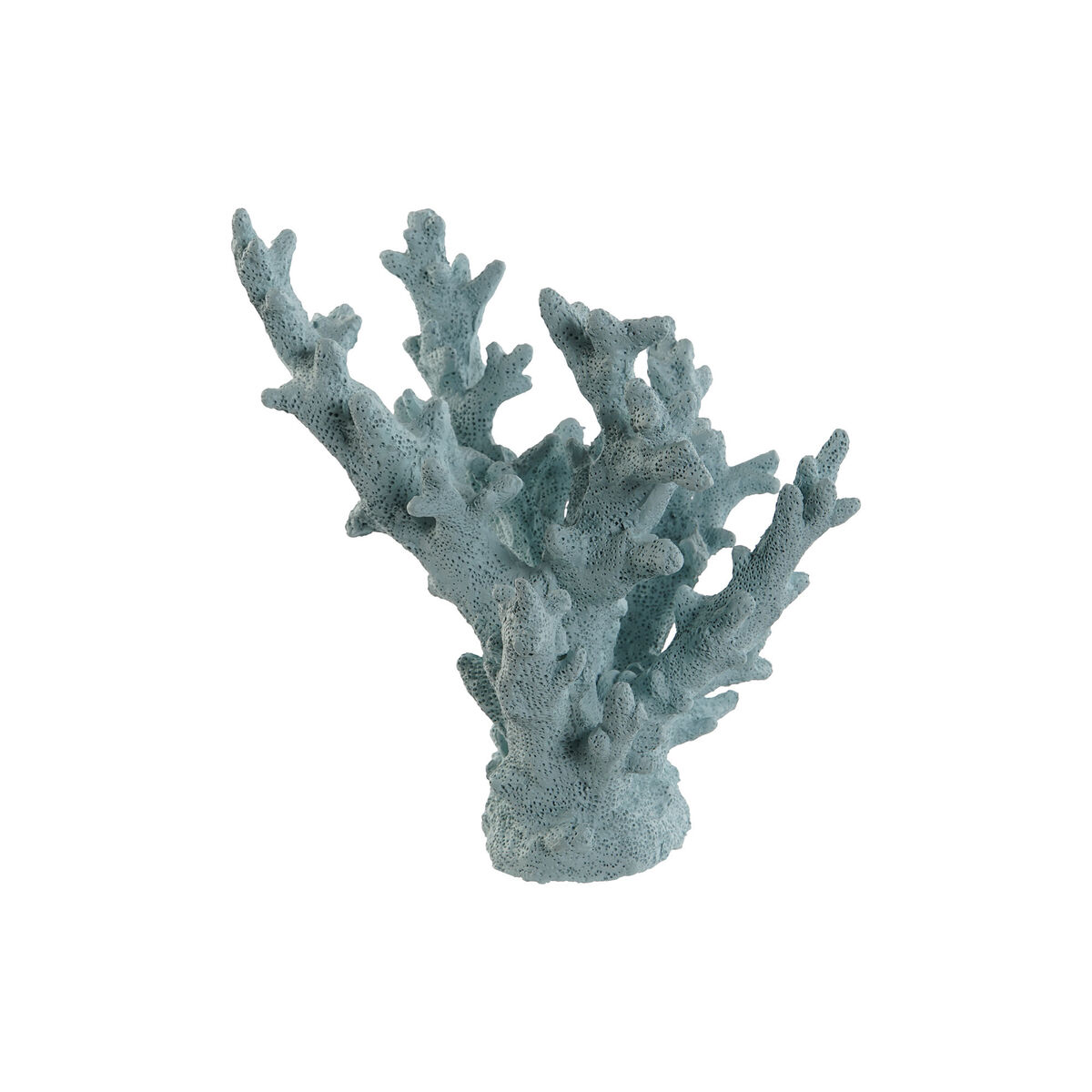 Prydnadsfigur Home ESPRIT Blå Vit Korall Medelhavs 21,5 x 18 x 21,5 cm - 2