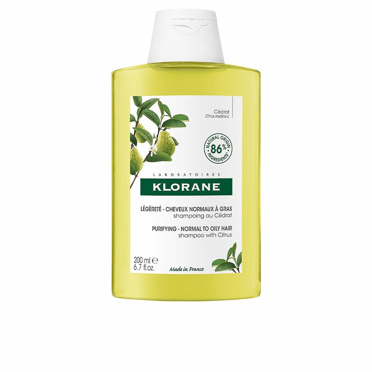 Schampo Klorane Cidra Bio 200 ml
