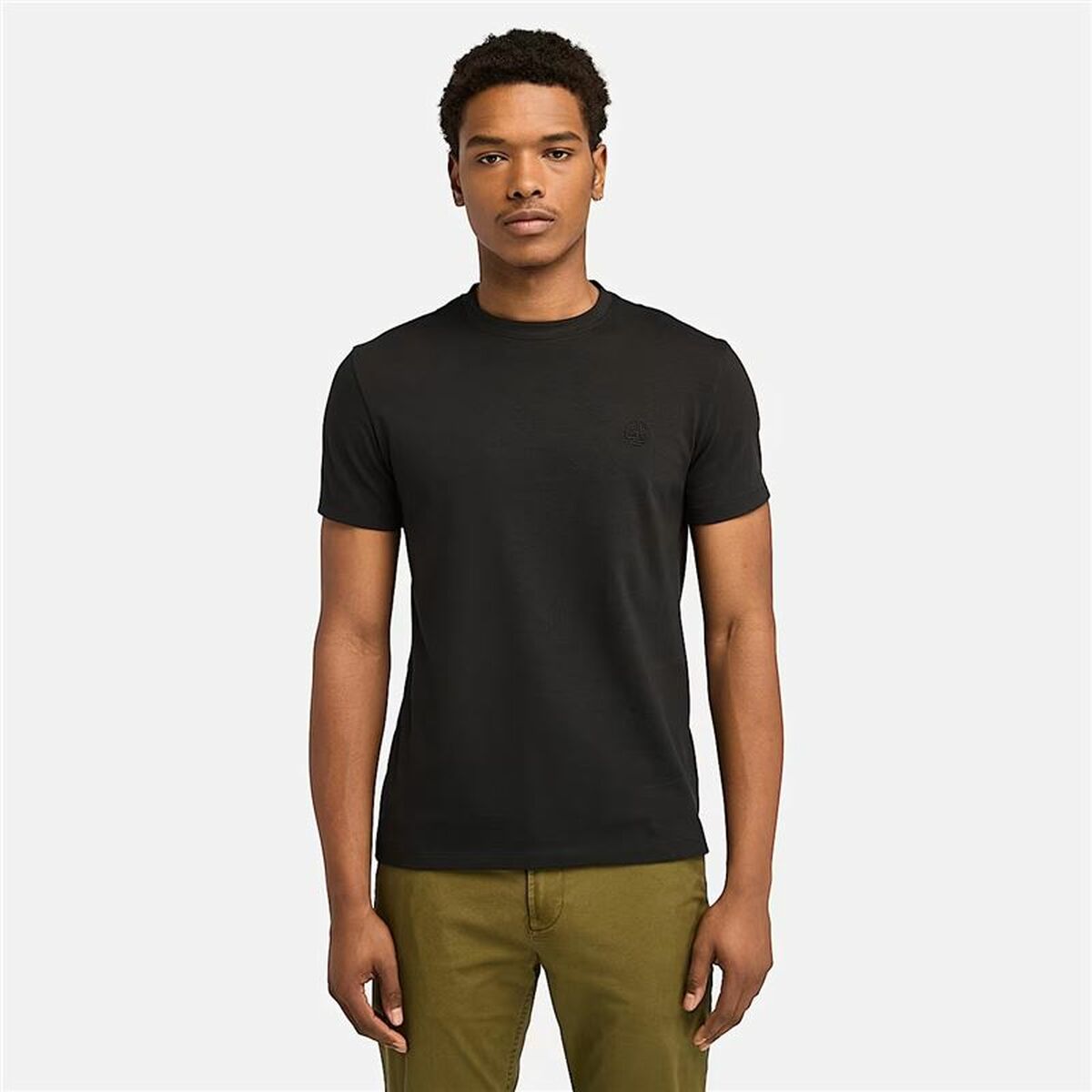 T-shirt med kortärm Herr Timberland Dunstan River Svart - 2