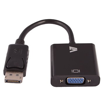 DisplayPort till VGA Adapter V7 CBLDPVGA-1N Svart