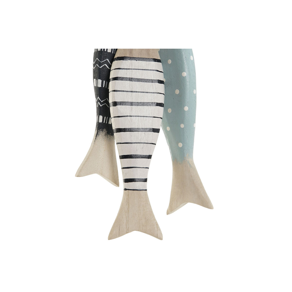 Hängdekoration Home ESPRIT Blå Röd Multicolour Fiskar 5 x 2 x 20 cm (2 antal) - 3