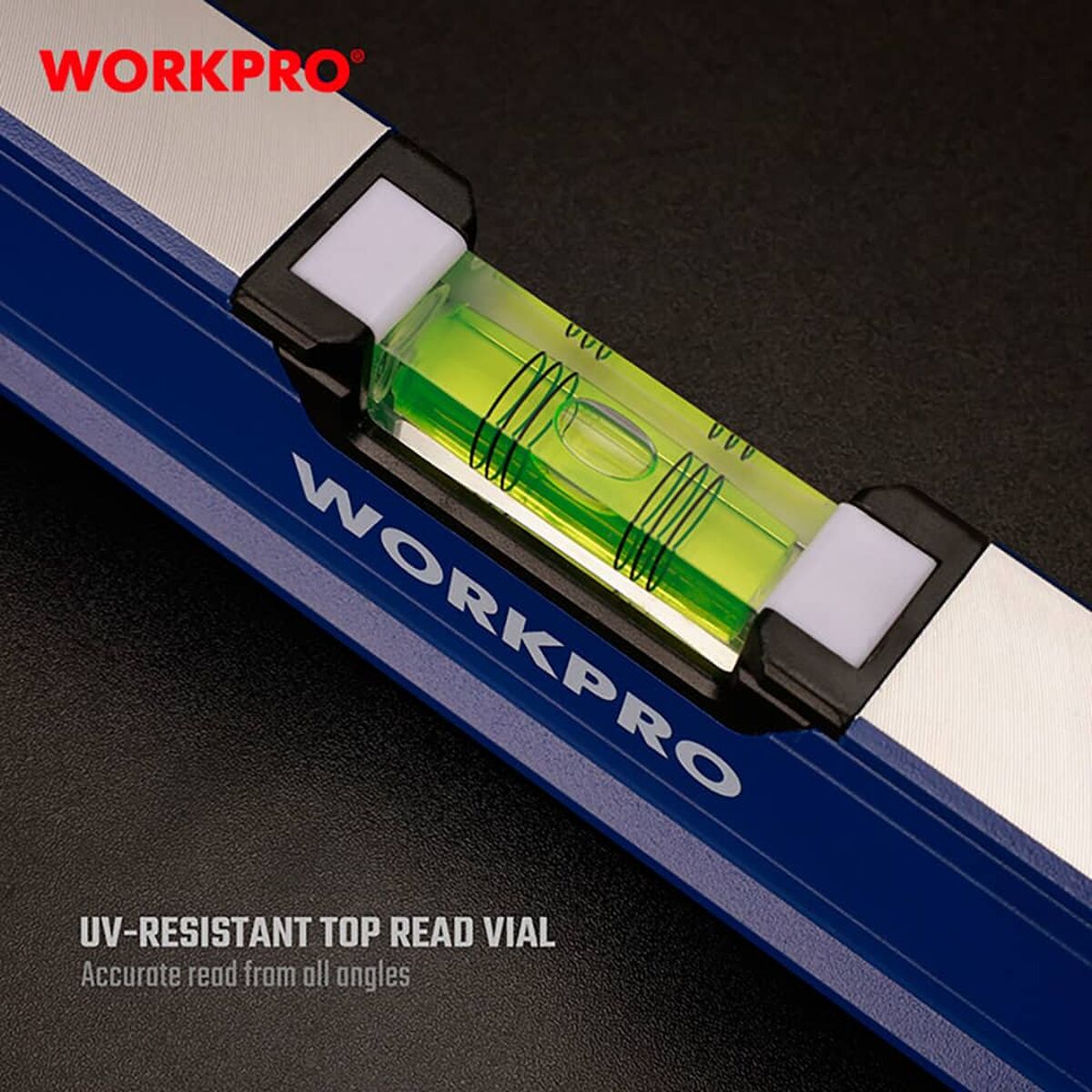 Vattenpass Workpro Aluminium 90 cm - 3