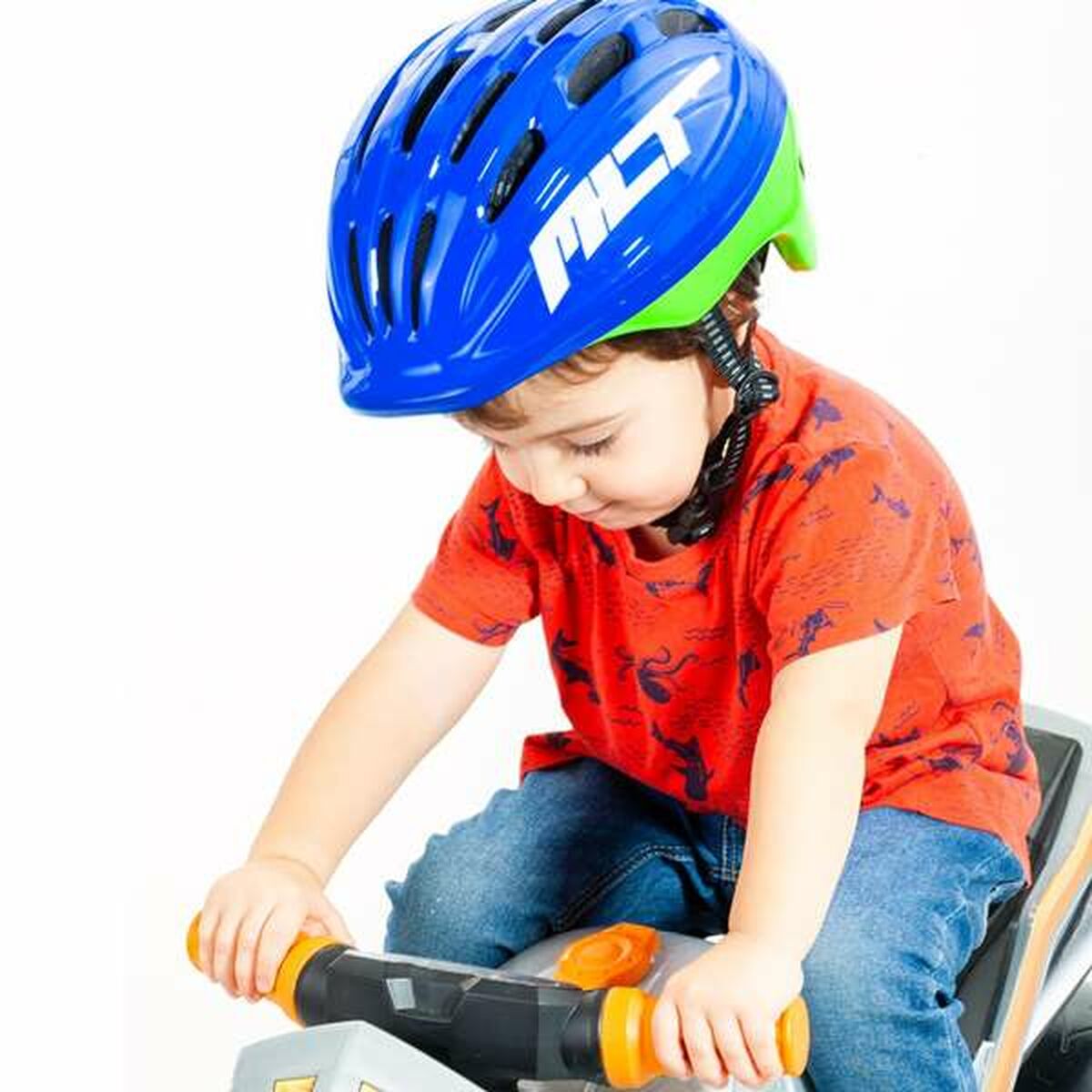 Cykelhjälm för barn Moltó MLT Blå 48-53 cm - 21