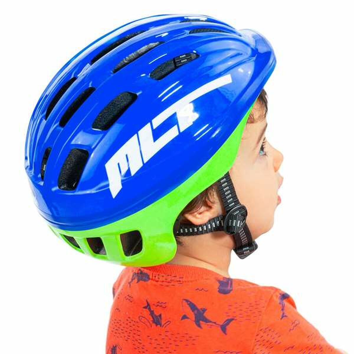 Cykelhjälm för barn Moltó MLT Blå 48-53 cm - 19