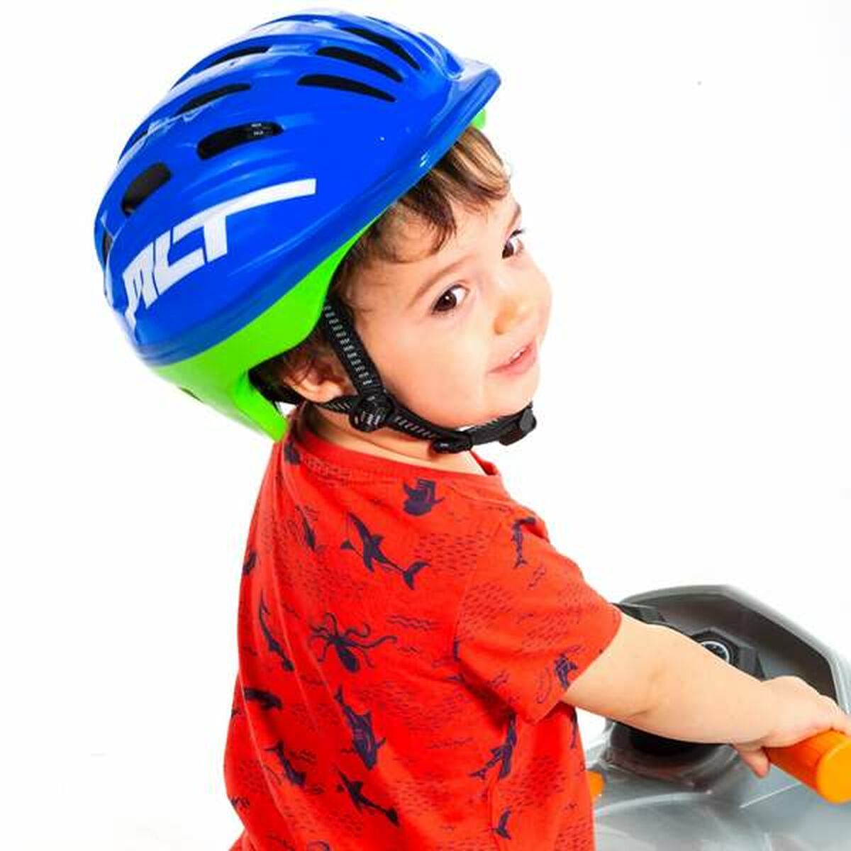 Cykelhjälm för barn Moltó MLT Blå 48-53 cm - 23