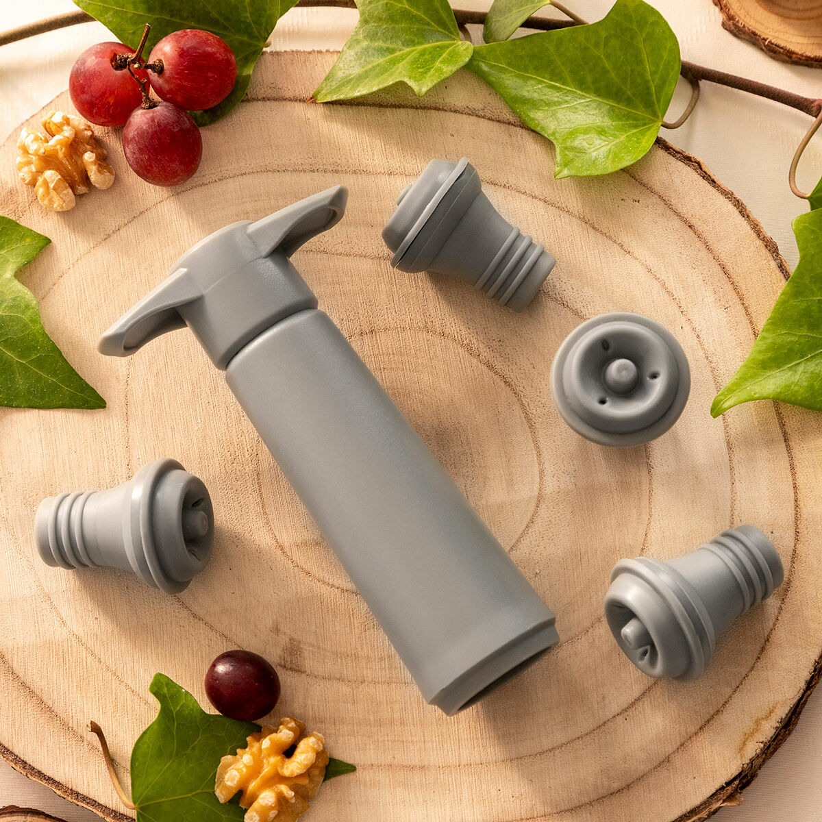 Vakumpump och vinkorkar Winuum InnovaGoods (4 kåpor) - 21