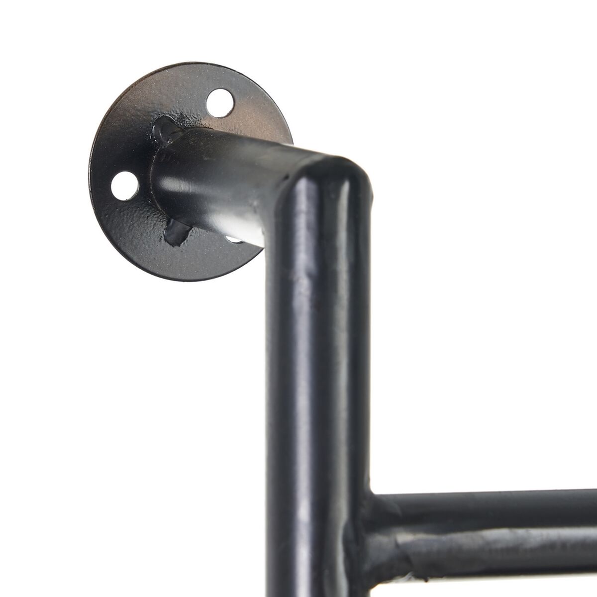 Kapphängare 67 x 19 x 166,5 cm Glas Svart Gyllene Metall - 8