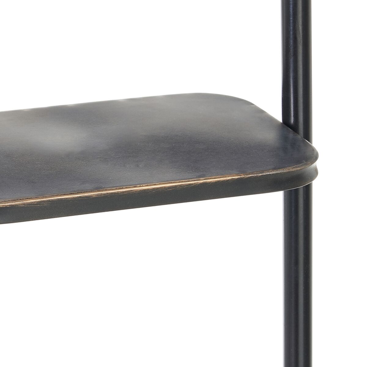 Kapphängare 67 x 19 x 166,5 cm Glas Svart Gyllene Metall - 5