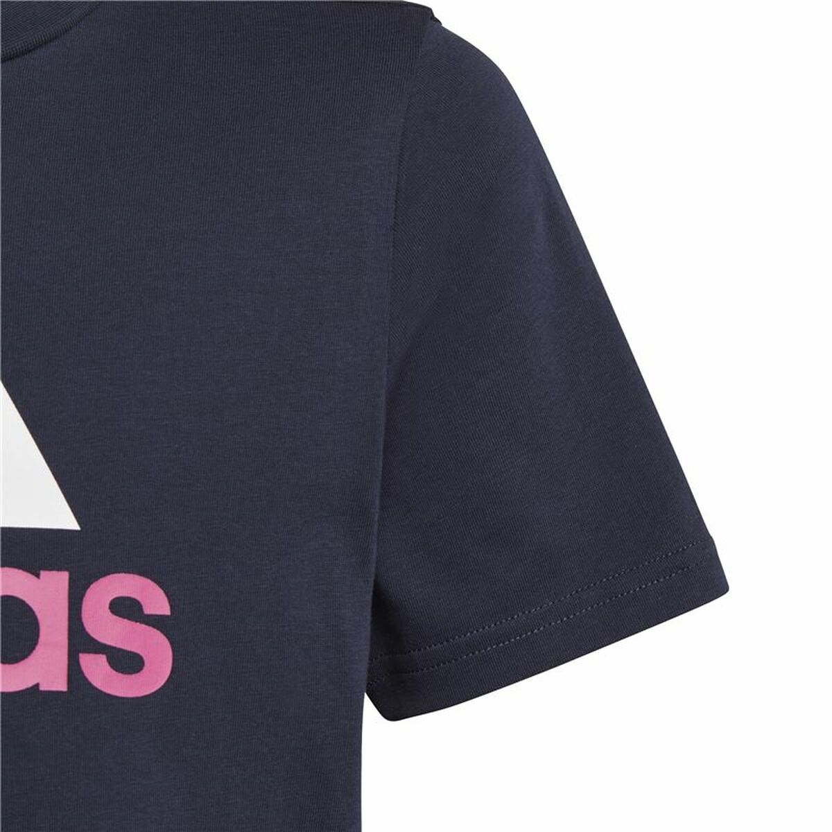Barn T-shirt med kortärm Adidas Essentials Mörkblå - 4