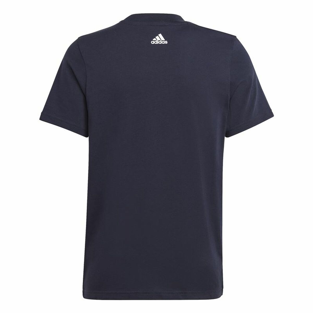 Barn T-shirt med kortärm Adidas Essentials Mörkblå - 2
