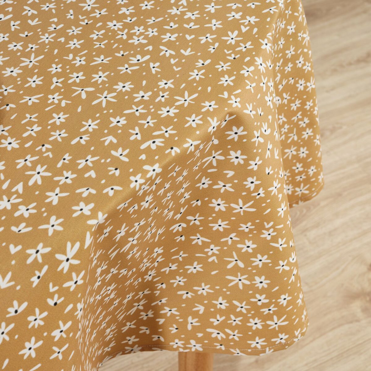 Fläckresistent bordsduk i harts Belum 0120-32 Multicolour Ø 180 cm - 4