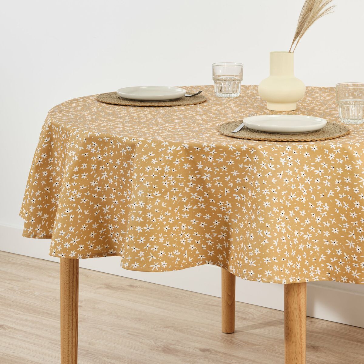 Fläckresistent bordsduk i harts Belum 0120-32 Multicolour Ø 180 cm - 2