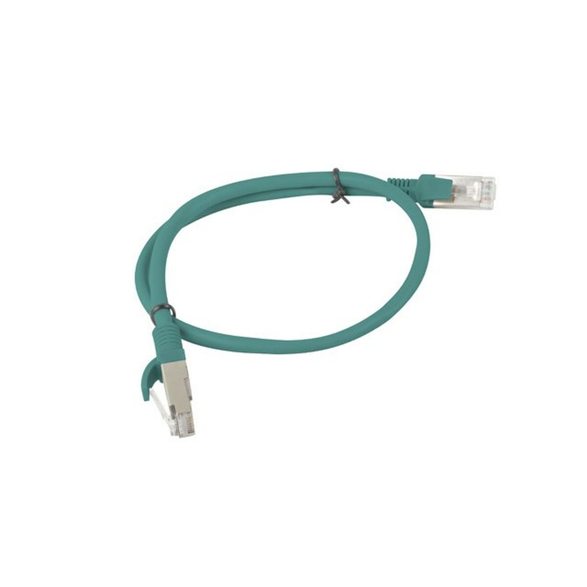 Nätkabel UTP Styv Kategori 6 Lanberg PCU6-20CC-0050-G Grön 50 cm - 2