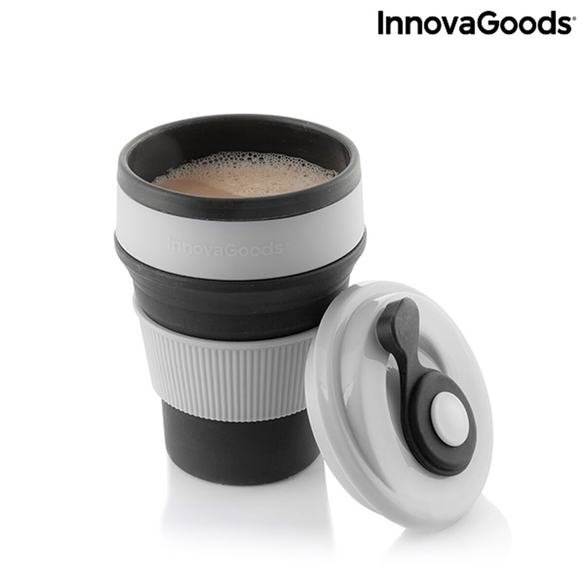 Fällbar silikonkopp Flahsie InnovaGoods - 11
