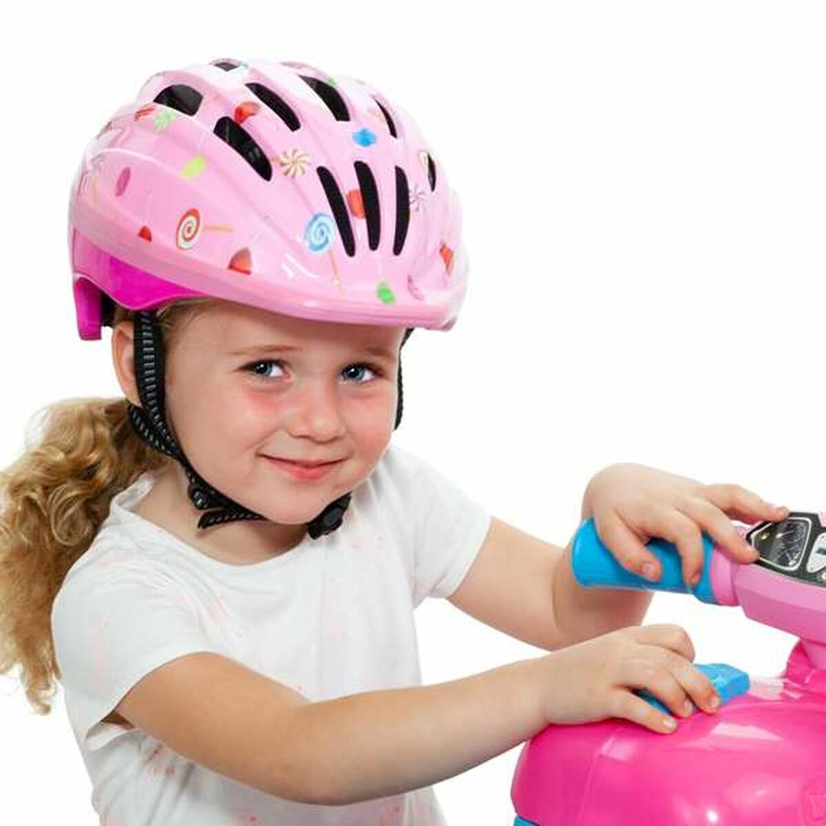 Cykelhjälm för barn Moltó Rosa 48-53 cm - 3