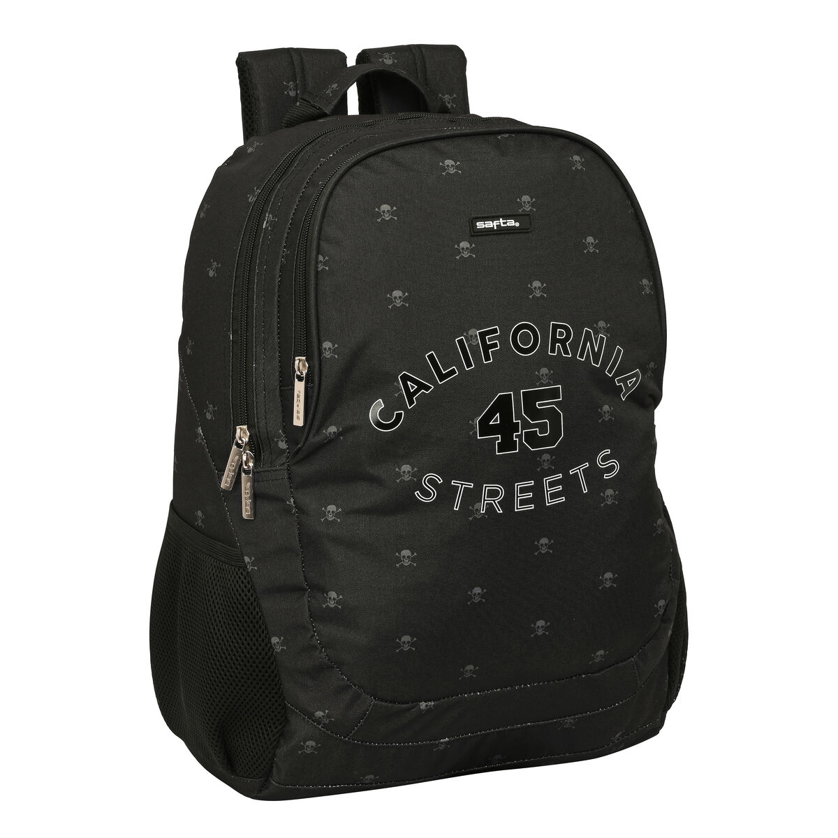 Skolryggsäck Safta California Svart 32 x 44 x 16 cm