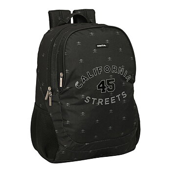 Skolryggsäck Safta California Svart 32 x 44 x 16 cm