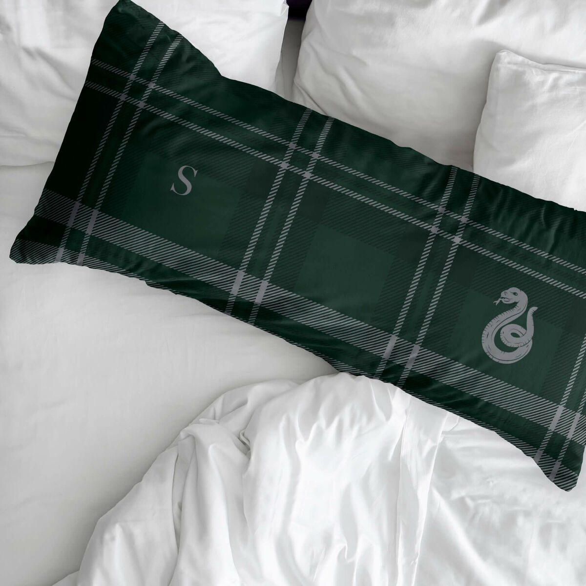 Örngott Harry Potter Slytherin Multicolour 175 Trådar 45 x 110 cm - 2