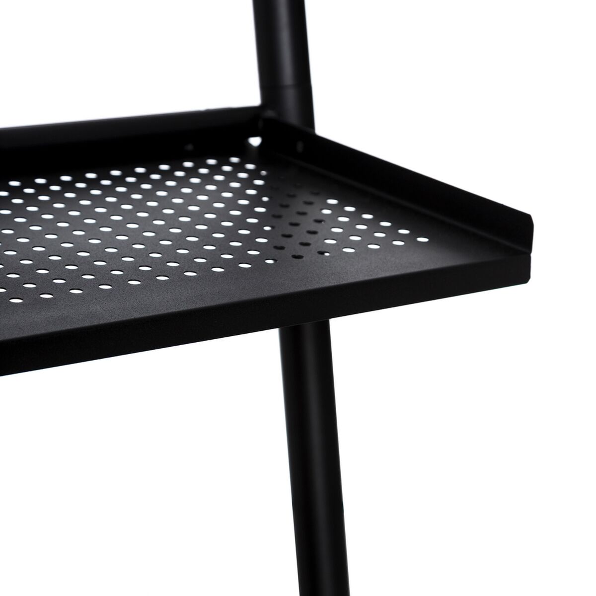 Kapphängare 59 x 39 x 177,5 cm Svart Metall industriell - 4