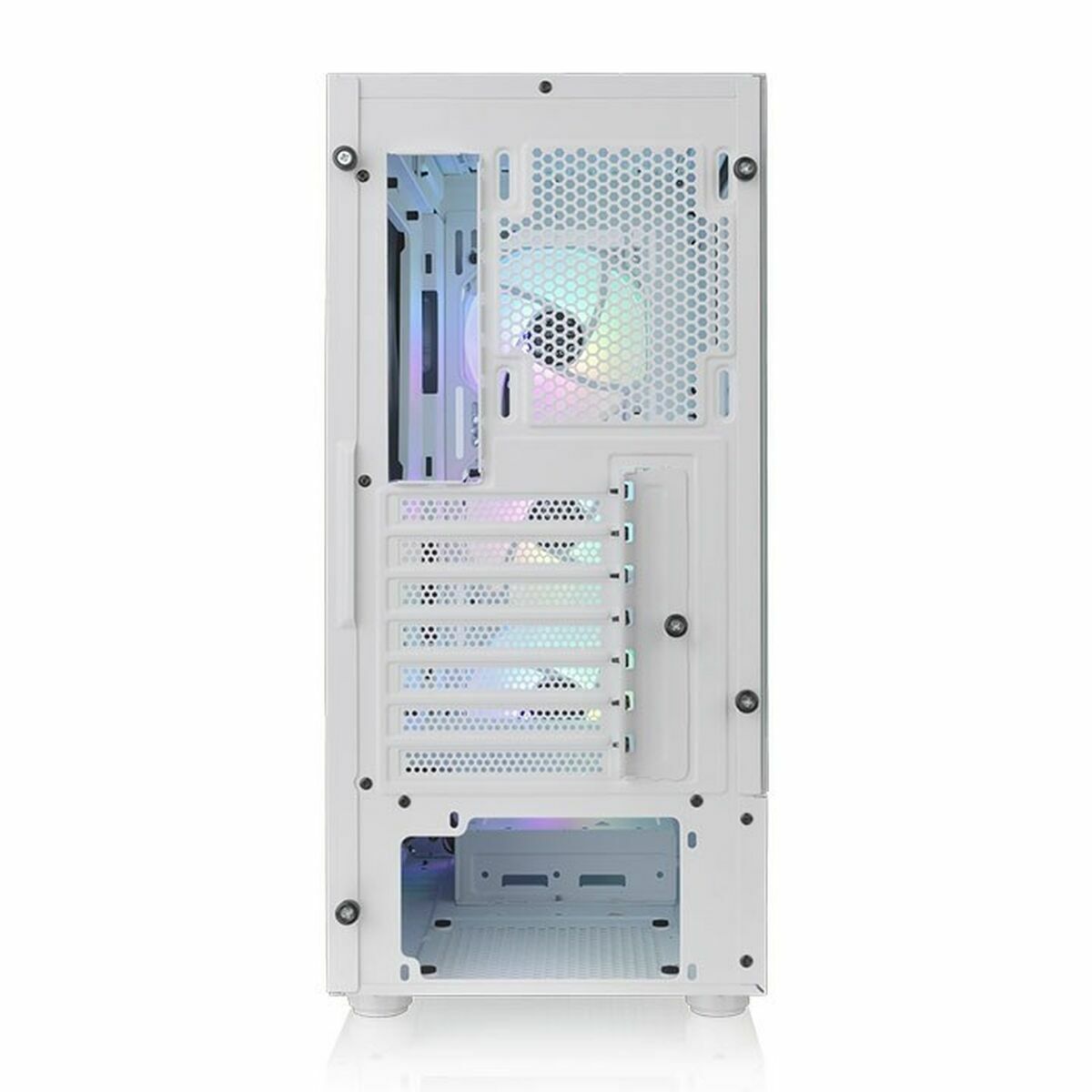 ATX Semitorn THERMALTAKE View 200 TG Snow ARGB Vit - 5