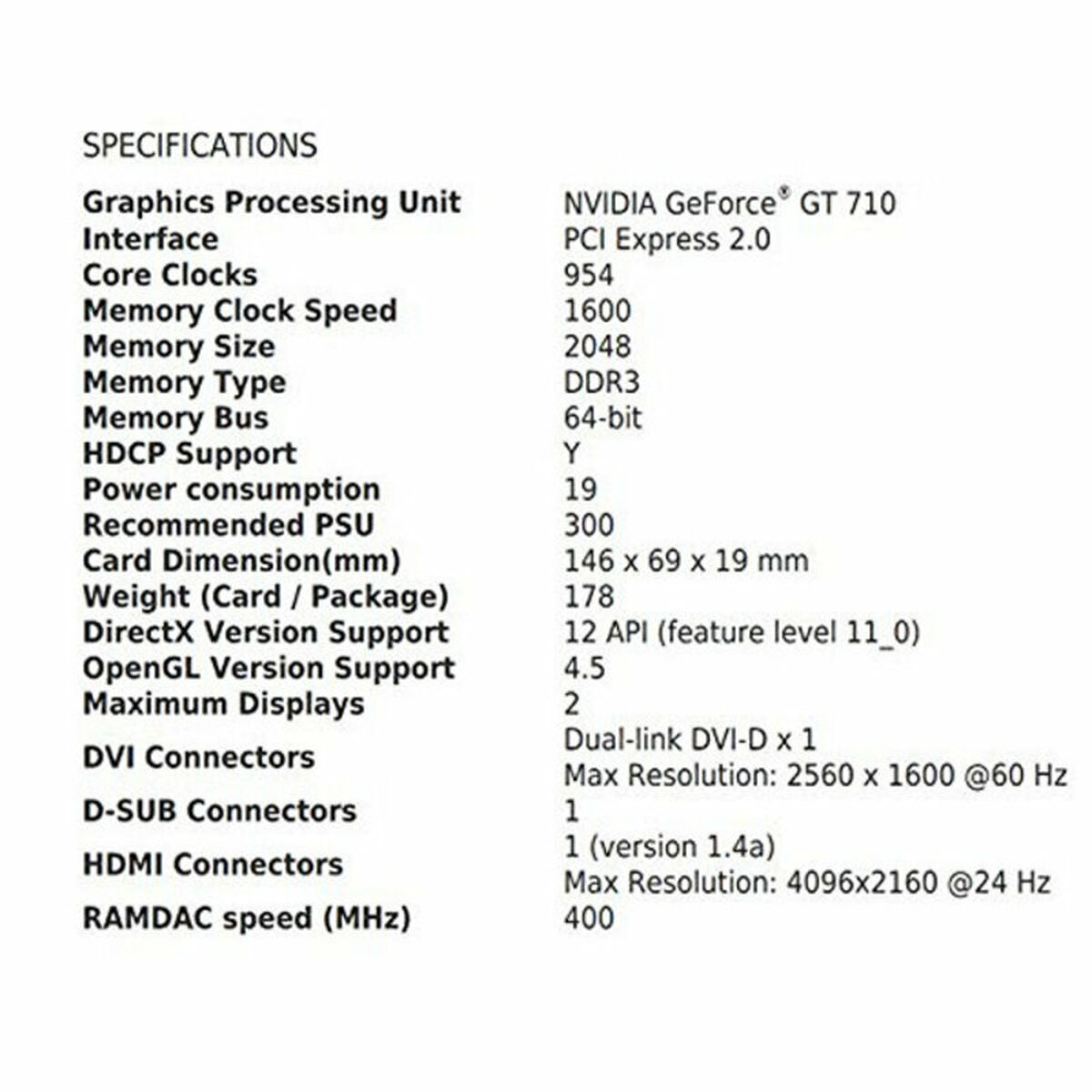 Grafikkort MSI V809-2000R 2 GB DDR3 2 GB GDDR3 - 5