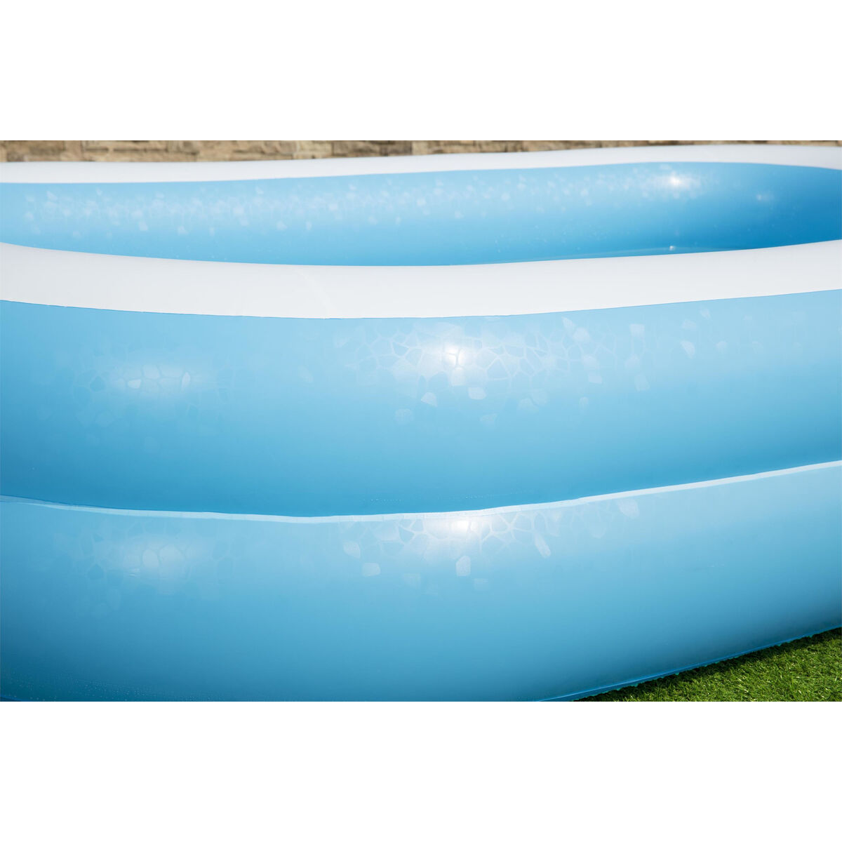 Uppblåsbar plaskpool för barn Bestway Multicolour 262 x 175 x 51 cm - 8