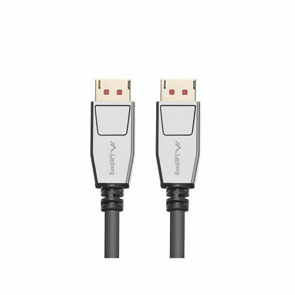 DisplayPort Kabel Lanberg CA-DPDP-20CU-0018-BK Silvrig 1,8 m